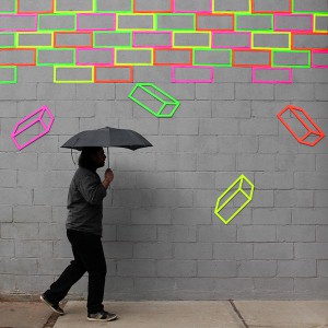 Aakash  Nihalani -  <strong>Rainborough II</strong> (2011<strong style = 'color:#635a27'></strong>)<bR /> archival digital print, 
 24 x 24 inches 
(60.96 x 60.96 cm)