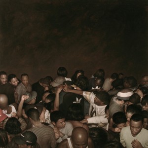 Dan  Witz -  <strong>Sapphire Lounge</strong> (2008<strong style = 'color:#635a27'></strong>)<bR /> oil and mixed media on canvas, 
 48 x 48 inches 
(122 x 122 cm) , 
 49.5 x 49.5 inches, framed