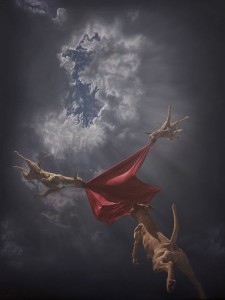 Joel Rea -  <strong>Return to Genesis</strong> (2015<strong style = 'color:#635a27'></strong>)<bR /> oil on canvas,
47.24 x 35.43 inches (120 x 90 cm)