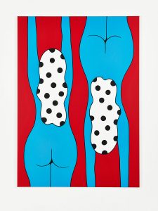 Parra   -  <strong>Understanding</strong> (2014<strong style = 'color:#635a27'></strong>)<bR /> acrylic on canvas, 
 39.37 x 55.12 inches 
(100 x 140 cm)