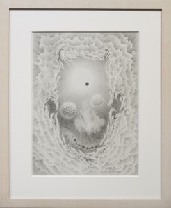 Fulvio di Piazza -  <strong>Universe</strong> (2016<strong style = 'color:#635a27'></strong>)<bR /> pencil on paper,
12 x 9 inches.
(30.5 x 23 cm),
framed: 16.5 x 13.5 inches,
(41.9 x 34.3 cm)