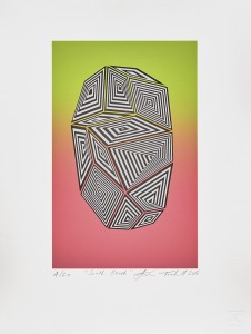 Jaime Brett-Treadwell -  <strong>South Beach editions 2-20</strong> (2016<strong style = 'color:#635a27'></strong>)<bR /> two-color lithograph on White Canson 100% cotton rage paper, 
paper size: 15 x 11.25 x inches,
(38.1 x 28.6 cm)